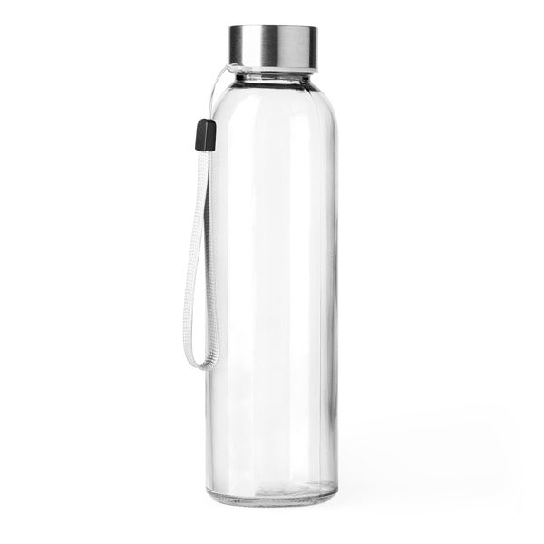 Stamina ALFE Glass bottle 500 ml in transparent - promotional merchandise printed with your company logo