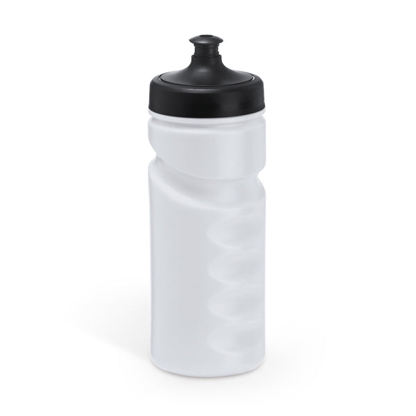 Stamina RUNNING PE sports bottle 520 ml in white - promotional merchandise printed with your company logo