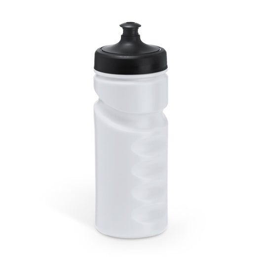 Stamina RUNNING PE sports bottle 520 ml in white - promotional merchandise printed with your company logo