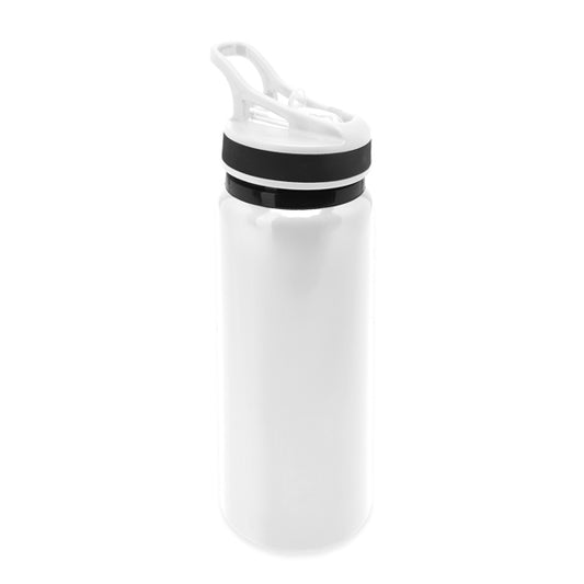 Stamina CHITO Aluminium and PP bottle 680 ml in white - promotional merchandise printed with your company logo