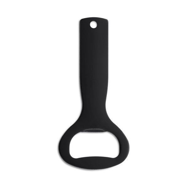 Stamina LAGER Aluminium keyring in black - promotional merchandise printed with your company logo