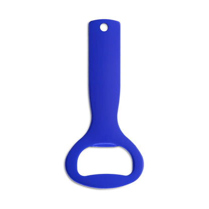 Stamina LAGER Aluminium keyring in royal blue - promotional merchandise printed with your company logo