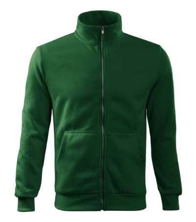 MALFINI ADVENTURE Men's sweatshirt in bottle green - promotional clothing printed with your company logo