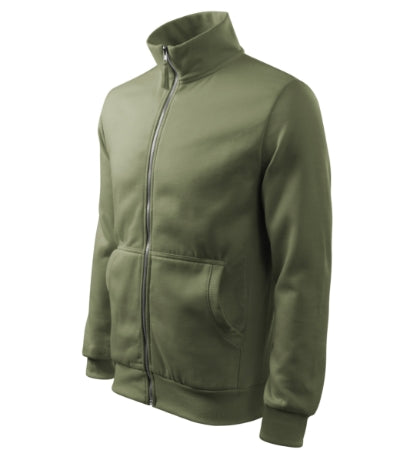 MALFINI ADVENTURE Men's sweatshirt in khaki - promotional clothing printed with your company logo