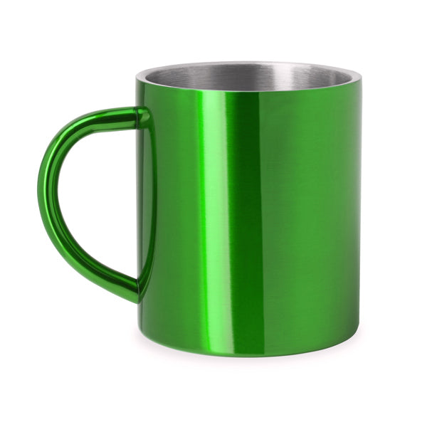 KIWAN - Metal Mug - BLACK