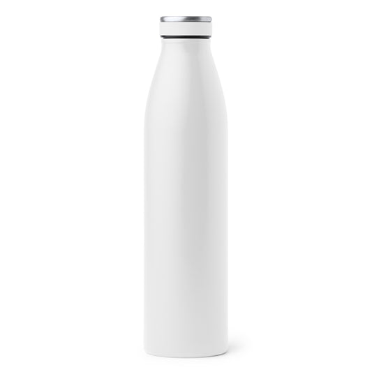 Stamina YISEL Steel thermal bottle 750 ml in white - promotional merchandise printed with your company logo