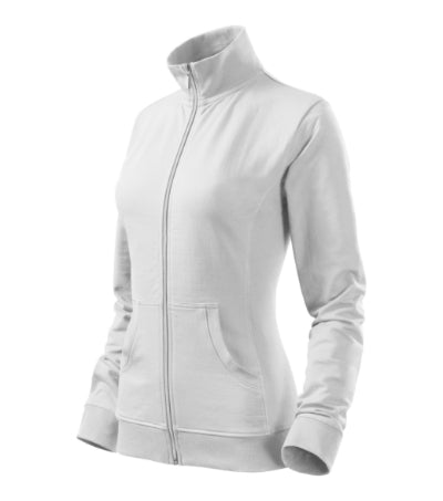 MALFINI VIVA Women's sweatshirt in white - promotional clothing printed with your company logo