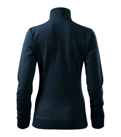 MALFINI VIVA Women's sweatshirt in navy blue - promotional clothing printed with your company logo