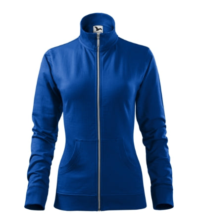 MALFINI VIVA Women's sweatshirt in royal blue - promotional clothing printed with your company logo
