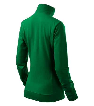 MALFINI VIVA Women's sweatshirt in kelly green - promotional clothing printed with your company logo