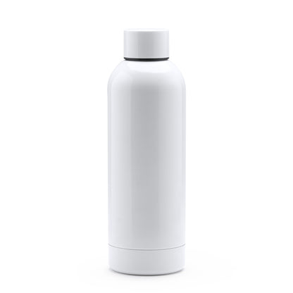 Stamina BALAX Stainless steel thermal bottle 550 ml in white - promotional merchandise printed with your company logo
