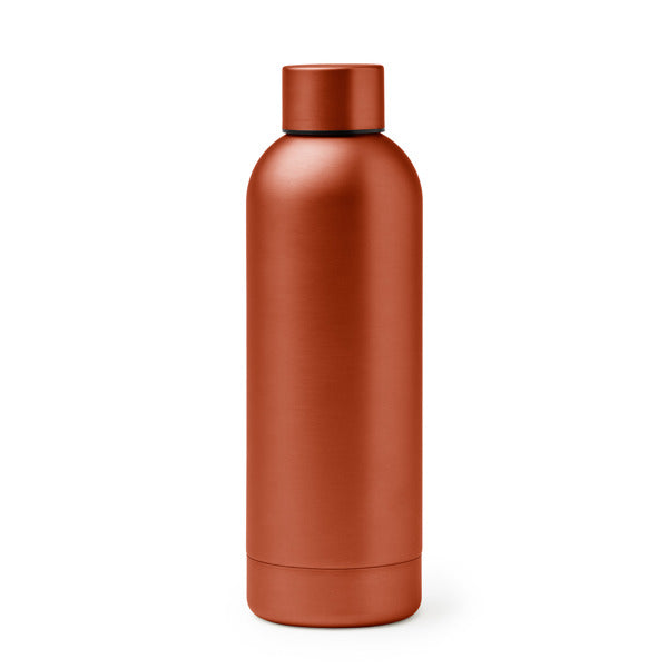 Stamina BALAX Stainless steel thermal bottle 550 ml in orange - promotional merchandise printed with your company logo