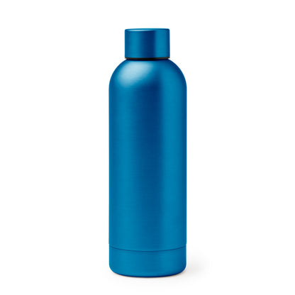 Stamina BALAX Stainless steel thermal bottle 550 ml in deep blue - promotional merchandise printed with your company logo