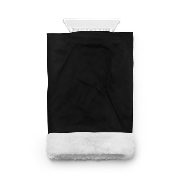 Stamina NISEK 210T polyester work gloves in black - promotional merchandise printed with your company logo