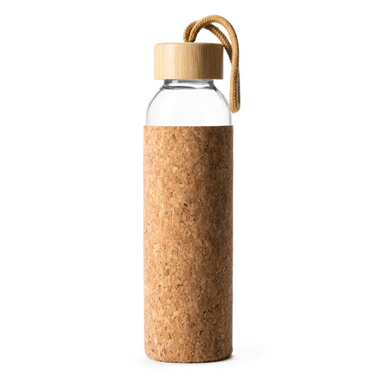 Stamina LAWAS Glass bottle 500 ml in beige - promotional merchandise printed with your company logo