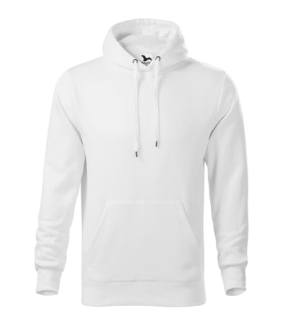 MALFINI CAPE Men's sweatshirt in white - promotional clothing printed with your company logo