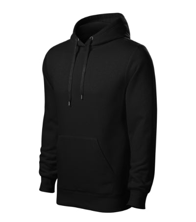 MALFINI CAPE Men's sweatshirt in black - promotional clothing printed with your company logo