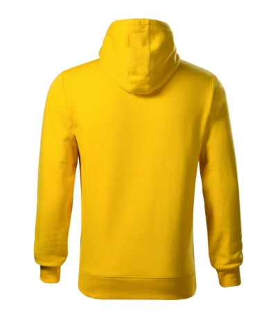 MALFINI CAPE Men's sweatshirt in yellow - promotional clothing printed with your company logo