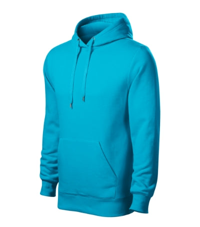 MALFINI CAPE Men's sweatshirt in blue atoll - promotional clothing printed with your company logo