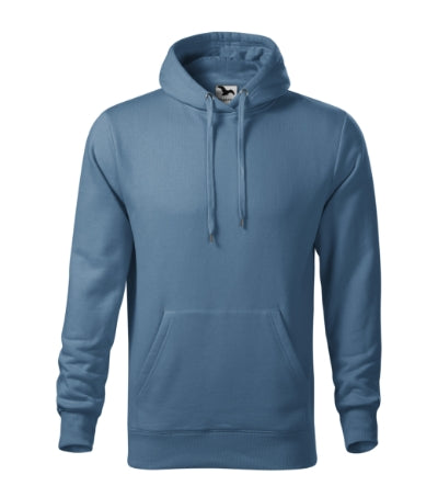 MALFINI CAPE Men's sweatshirt in denim - promotional clothing printed with your company logo