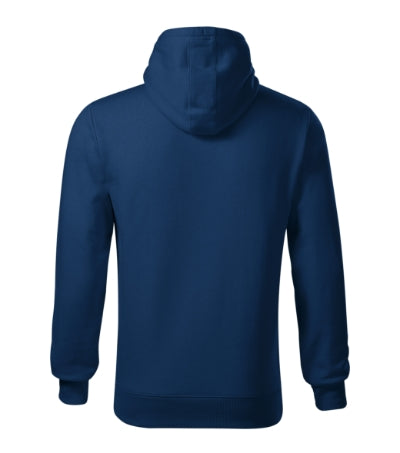 MALFINI CAPE Men's sweatshirt in midnight blue - promotional clothing printed with your company logo