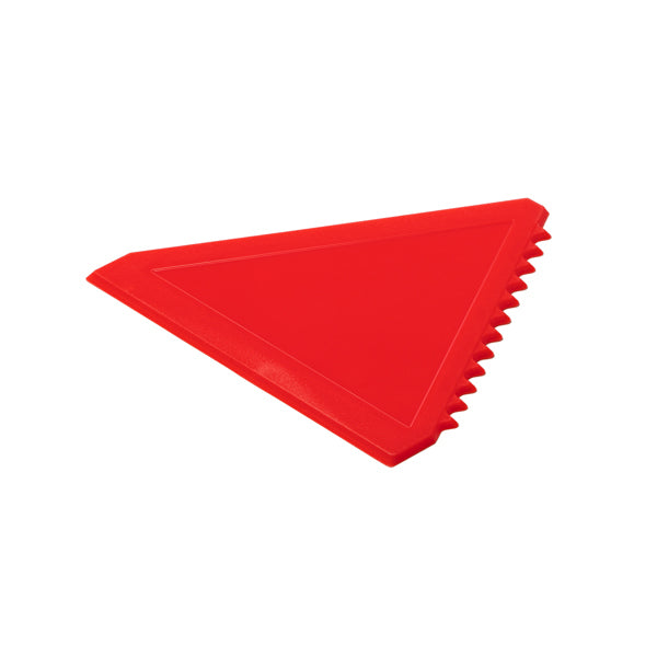 Stamina ALSEN Ice scraper in a compact design in red - promotional merchandise printed with your company logo
