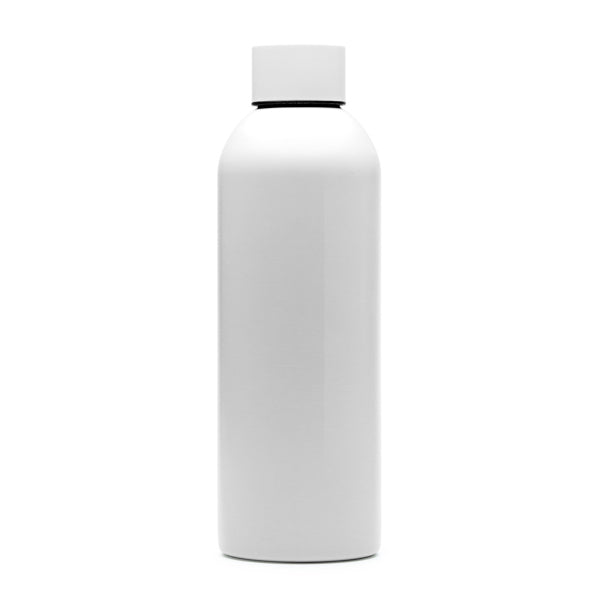 Stamina MAGUN Stainless steel bottle 800 ml in white - promotional merchandise printed with your company logo