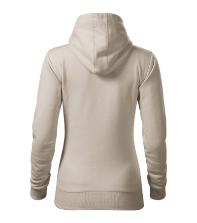 MALFINI CAPE Women's sweatshirt in ice gray - promotional clothing printed with your company logo