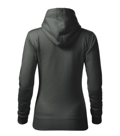 MALFINI CAPE Women's sweatshirt in castor gray - promotional clothing printed with your company logo