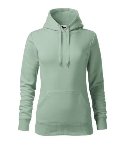 MALFINI CAPE Women's sweatshirt in sage - promotional clothing printed with your company logo
