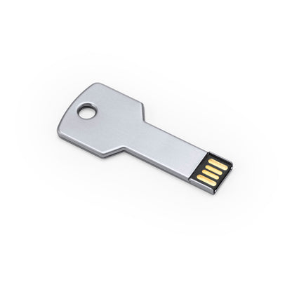 Stamina CYLON Aluminium USB flash drive in silver - promotional merchandise printed with your company logo