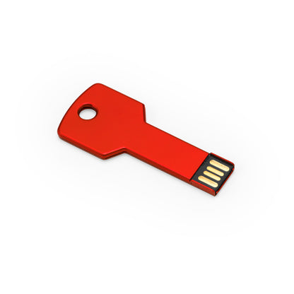 Stamina CYLON Aluminium USB flash drive in red - promotional merchandise printed with your company logo