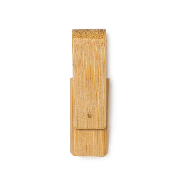 Stamina PERCY Natural bamboo USB flash drive in bamboo - promotional merchandise printed with your company logo
