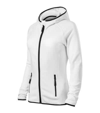 MALFINI DIRECT Women's stretch fleece in white - promotional clothing printed with your company logo