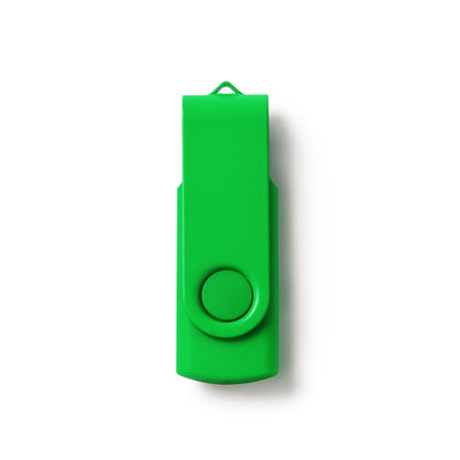 Stamina RIOT ABS USB flash drive in fern green - promotional merchandise printed with your company logo