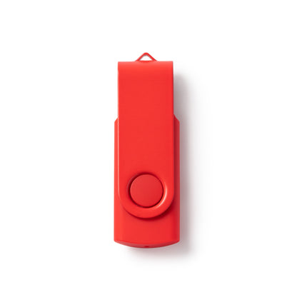 Stamina RIOT ABS USB flash drive in red - promotional merchandise printed with your company logo