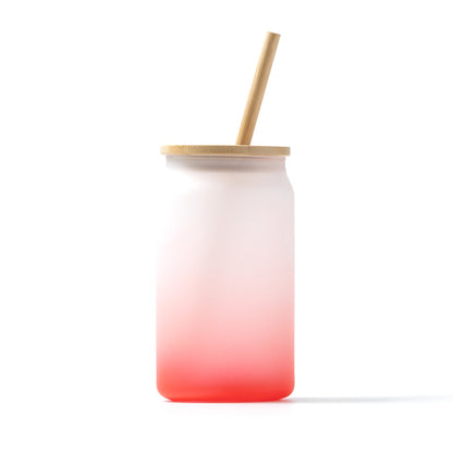 Stamina DALBY Drinking glass 350 ml in red - promotional merchandise printed with your company logo