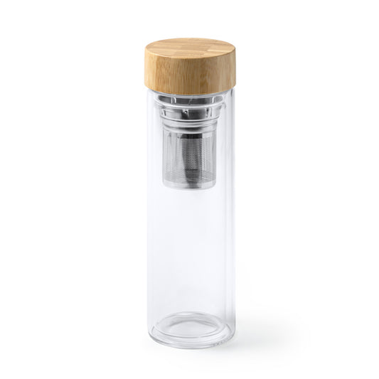 Stamina SAOKO Thermal bottle 450 ml in transparent - promotional merchandise printed with your company logo