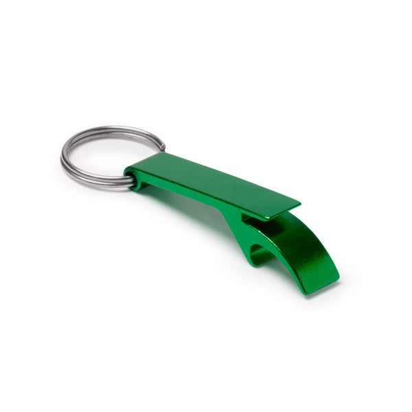 Stamina BIOKO Aluminium keyring in black - promotional merchandise printed with your company logo