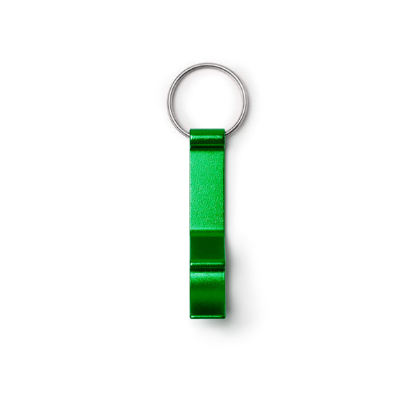 Stamina BIOKO Aluminium keyring in fern green - promotional merchandise printed with your company logo