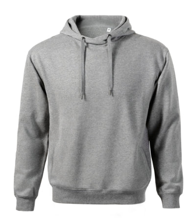 MALFINI MOON Men's sweatshirt in dark gray melange - promotional clothing printed with your company logo