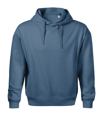 MALFINI MOON Men's sweatshirt in denim - promotional clothing printed with your company logo