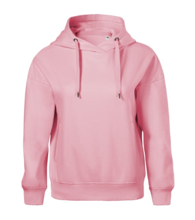 MALFINI MOON Women's sweatshirt in pink - promotional clothing printed with your company logo