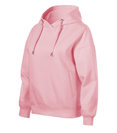 MALFINI MOON Women's sweatshirt in pink - promotional clothing printed with your company logo