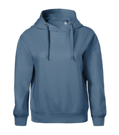 MALFINI MOON Women's sweatshirt in denim - promotional clothing printed with your company logo