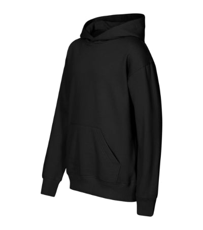 MALFINI CHILL Kids' sweatshirt in black - promotional clothing printed with your company logo