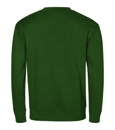 MALFINI CREW Unisex sweatshirt in bottle green - promotional clothing printed with your company logo