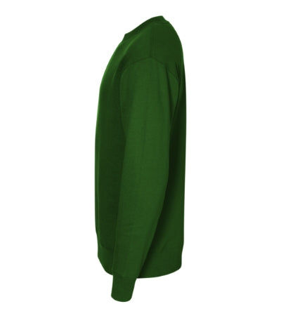 MALFINI CREW Unisex sweatshirt in bottle green - promotional clothing printed with your company logo