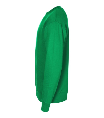 MALFINI CREW Unisex sweatshirt in kelly green - promotional clothing printed with your company logo