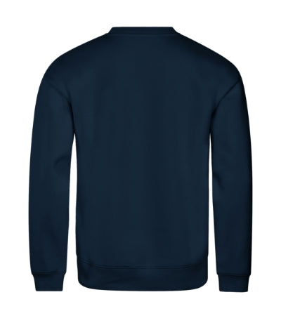 MALFINI VIBE CREW Unisex sweatshirt in navy blue - promotional clothing printed with your company logo